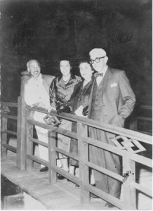 President Ho welcoming Loseby, his wife and daughter to Hanoi in 1960