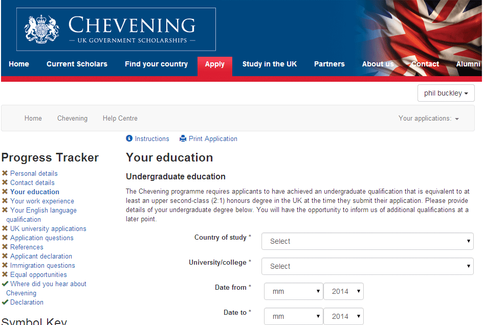 Image result for chevening scholarship universities